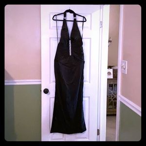 NWT backless formal or cocktail black dress